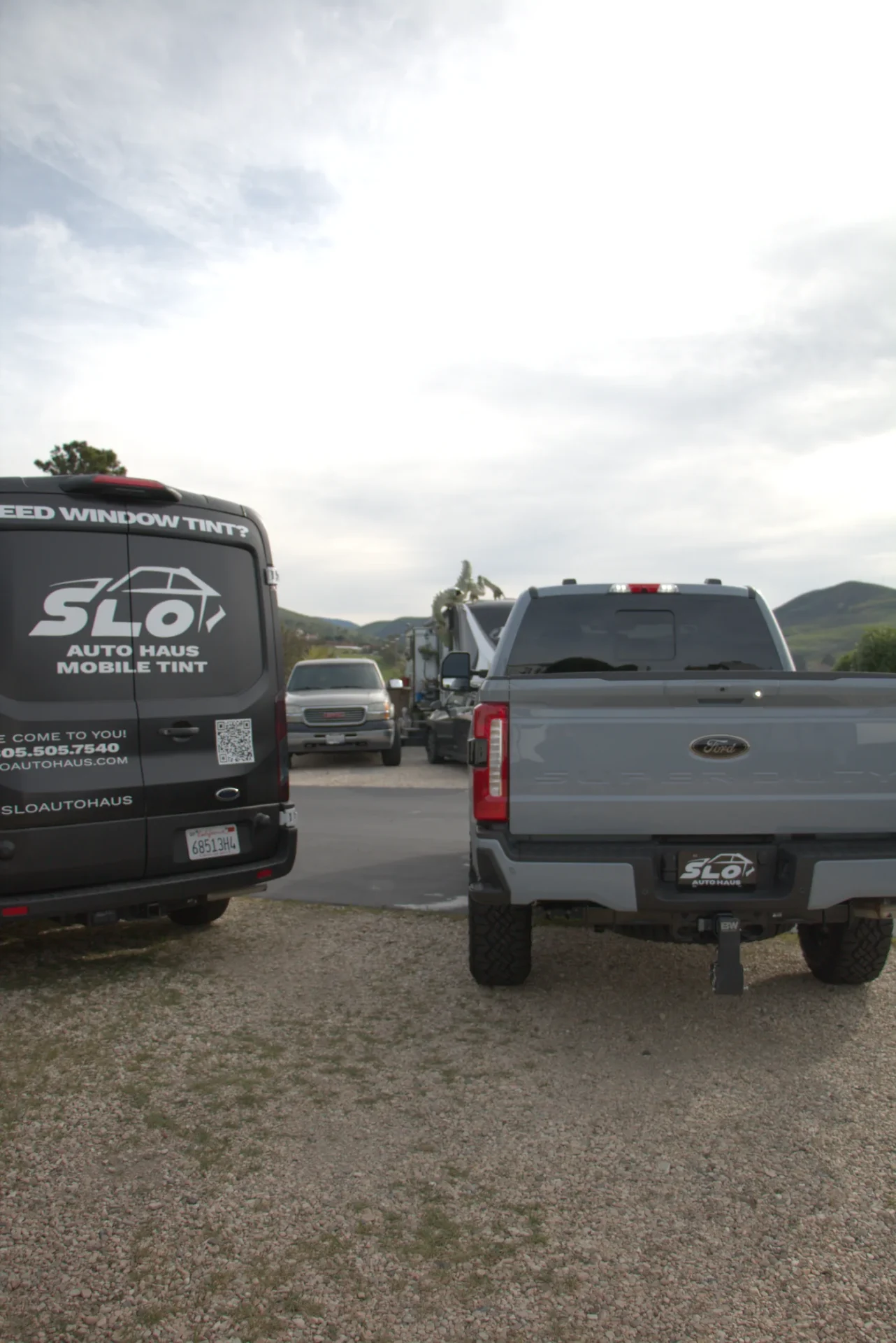 Vehicle lighting film Installation Process in San Luis Obispo, CA at Slo AutoHaus